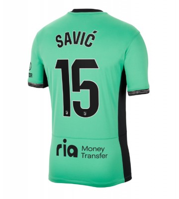 Atletico Madrid Stefan Savic #15 Replika Tredjetrøje 2023-24 Kortærmet